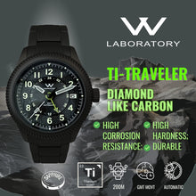 Load image into Gallery viewer, Ti Traveler Jet Black 07