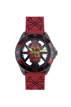 Load image into Gallery viewer, Hallow SKULL face watch - Black / Red