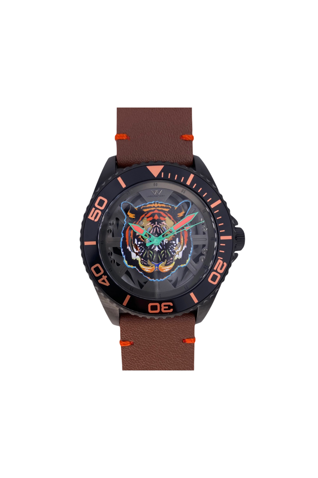 Hallow TIGER face watch - Black / Brown
