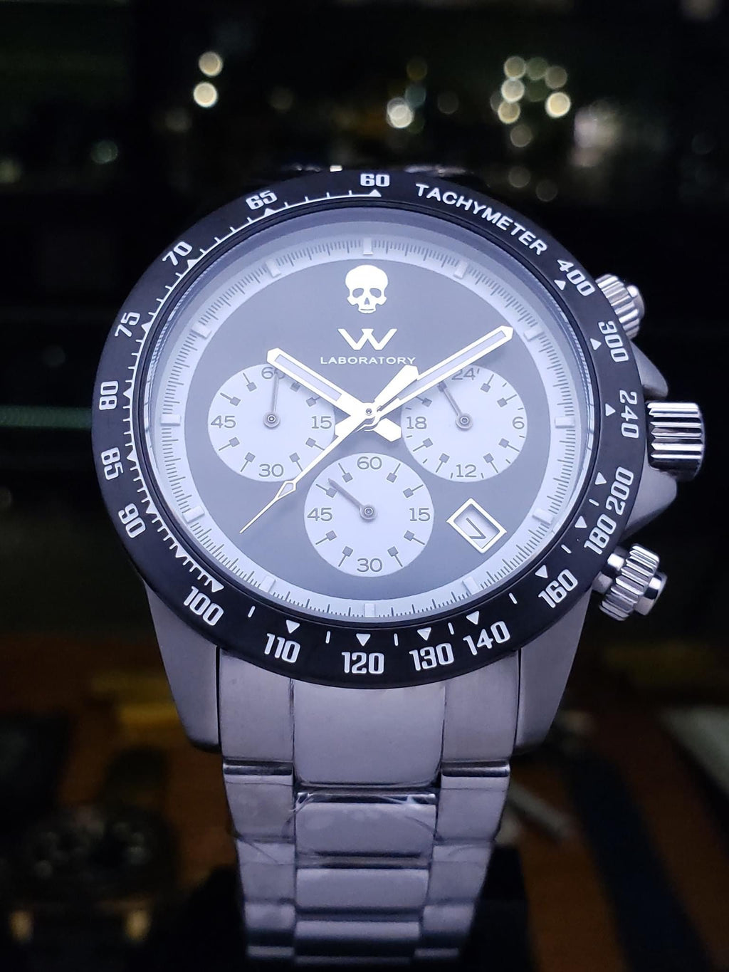 Speed - Black White Skull 06