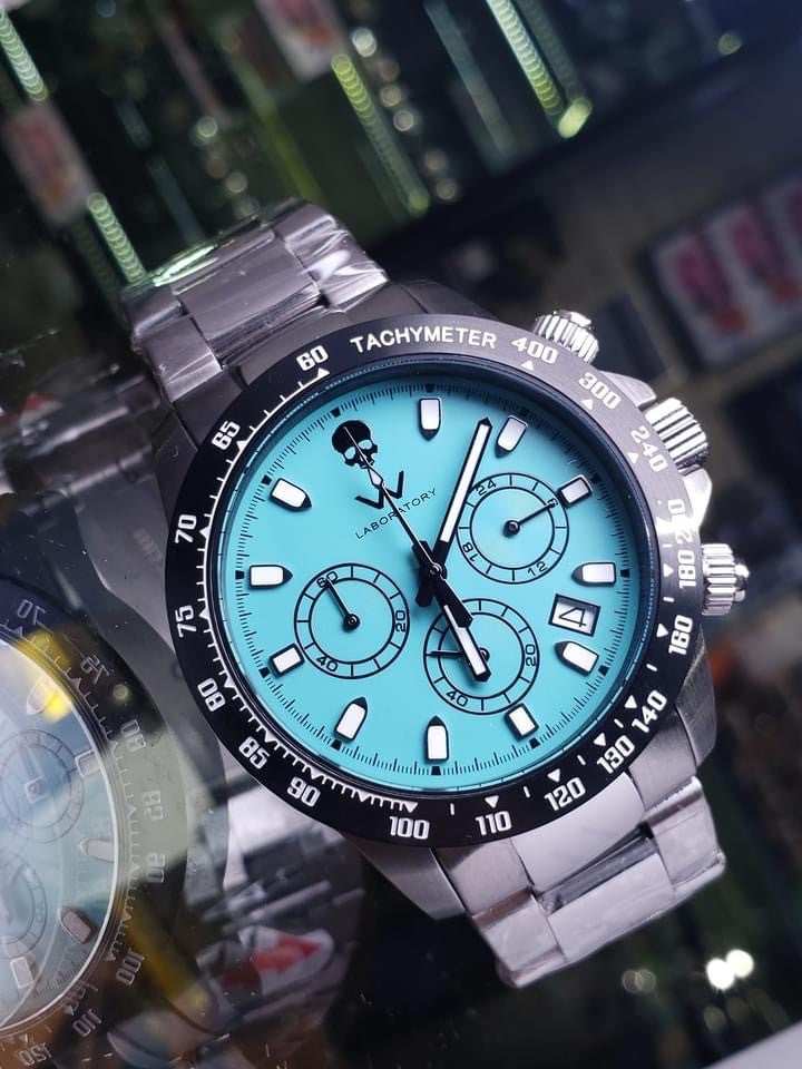 Speed - Black T-Blue Skull 10