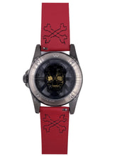 Load image into Gallery viewer, Hallow SKULL face watch - Black / Red