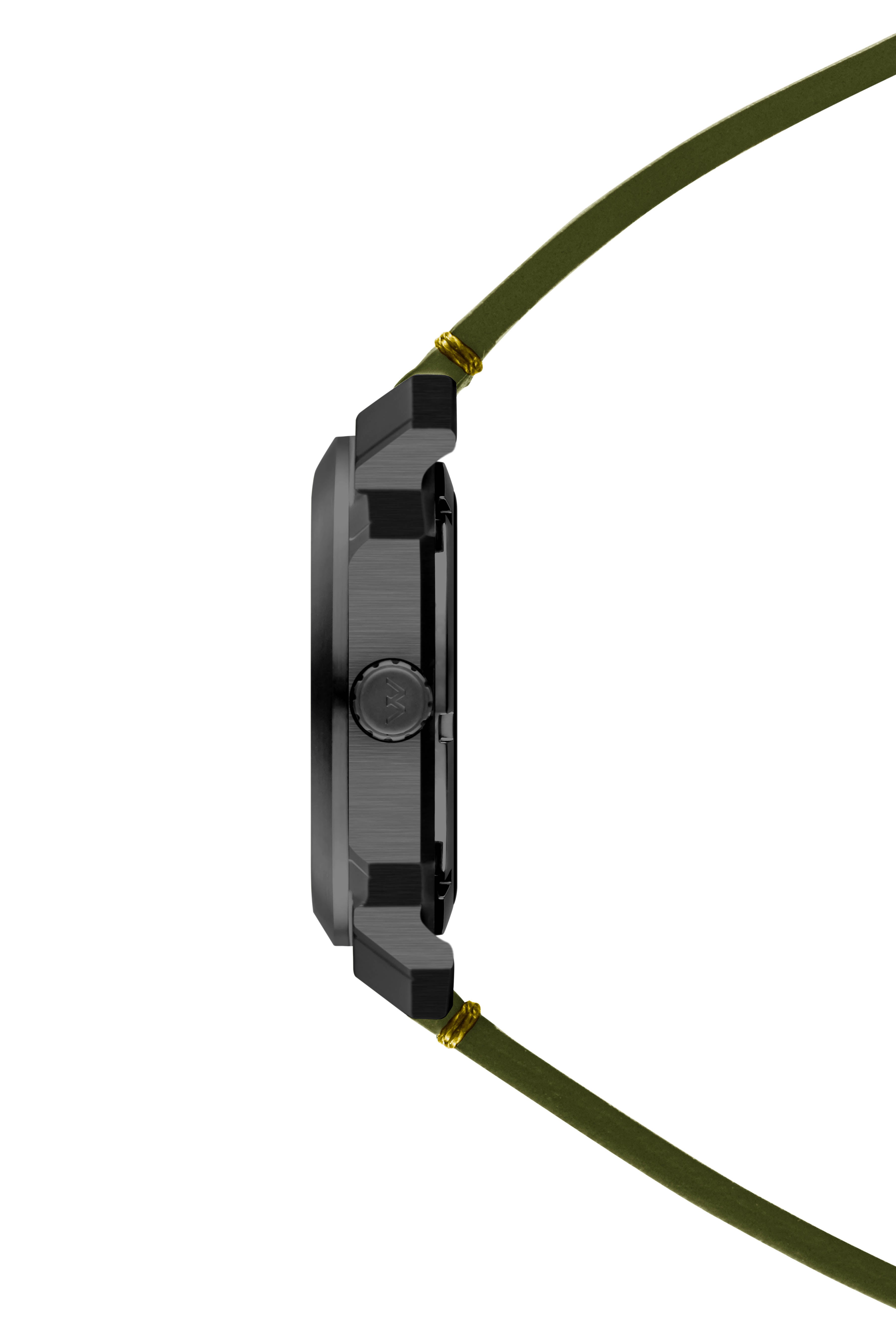 Modern Gents Automatic Watch - Military Green  WL10050-09