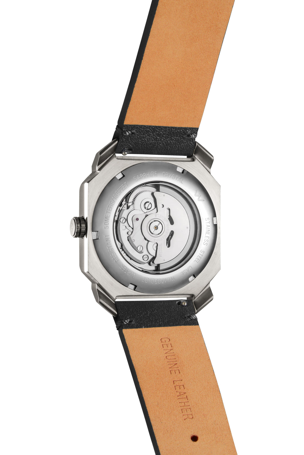 Modern Gents Automatic Watch - Silver / Black  WL10050-10