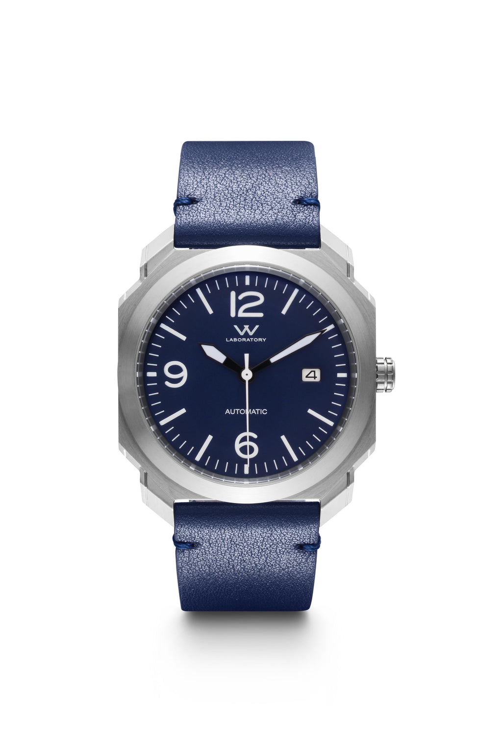 Modern Gents Automatic Watch - Silver / Blue  WL10050-07