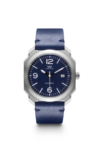 Modern Gents Automatic Watch - Silver / Blue  WL10050-07