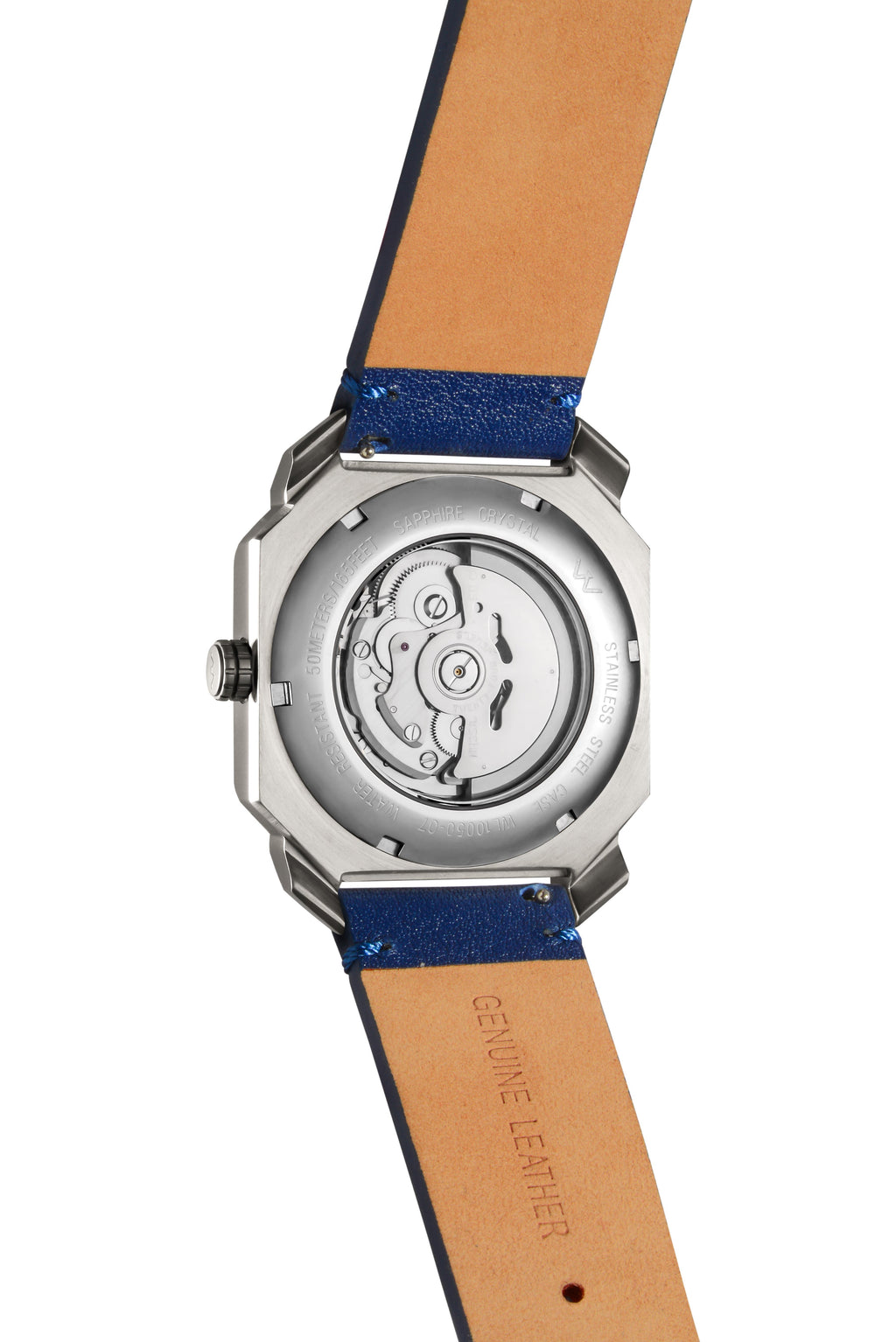 Modern Gents Automatic Watch - Silver / Blue  WL10050-07