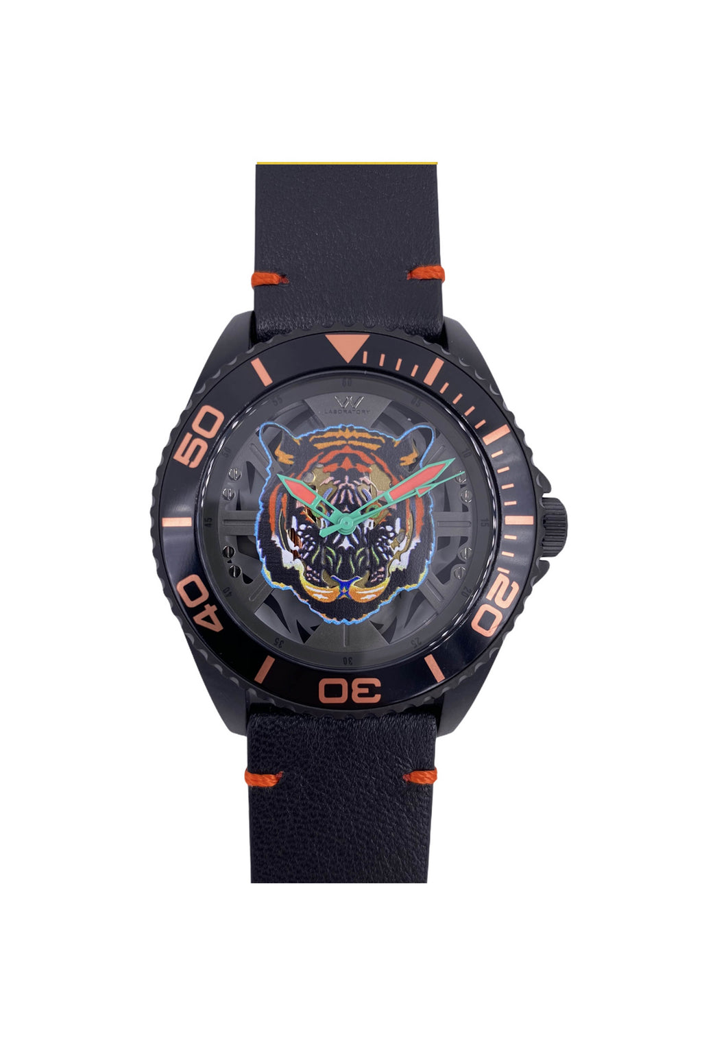 Hallow TIGER face watch - Black / Black
