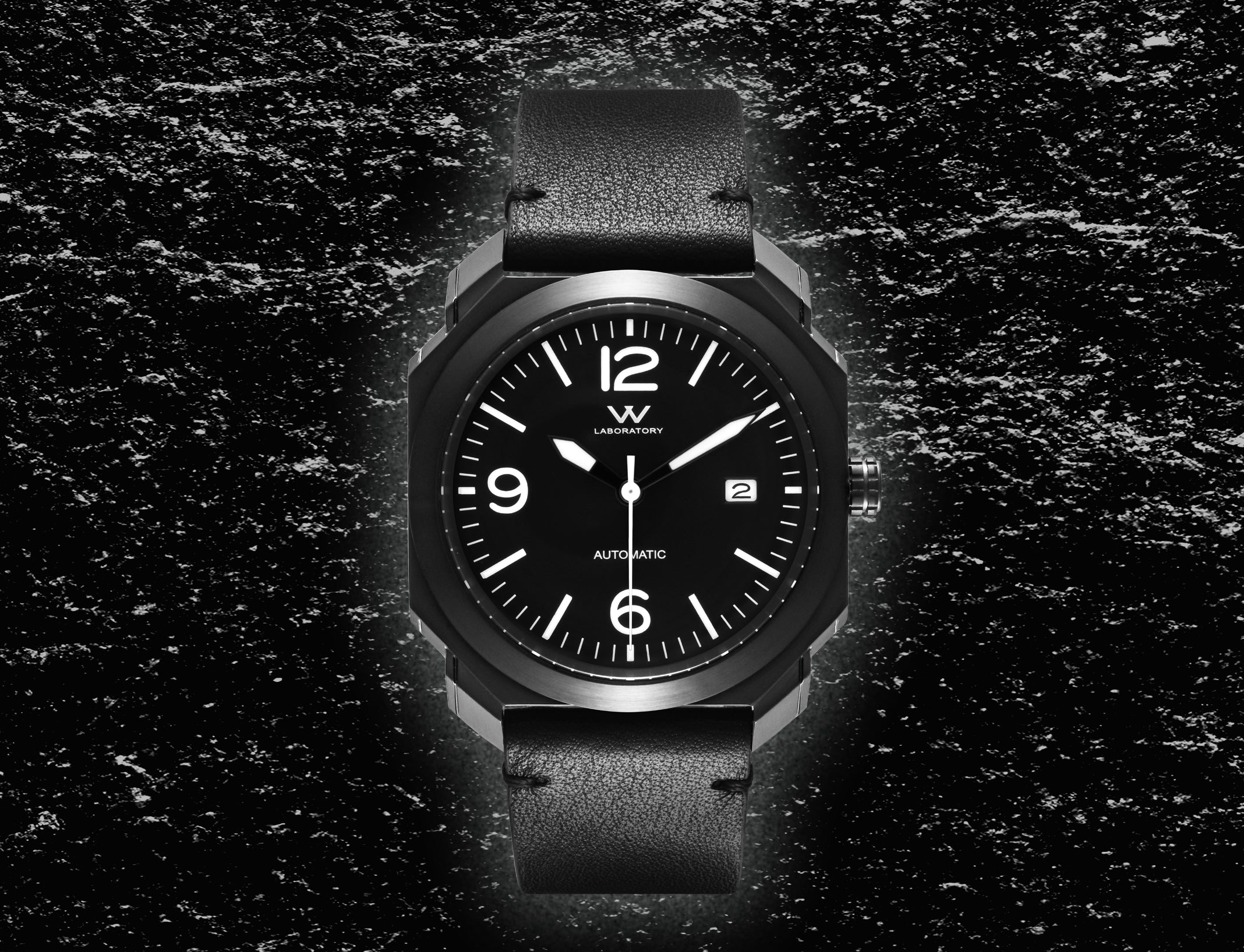 Modern Gents Automatic Watch - All Black WL10050-02